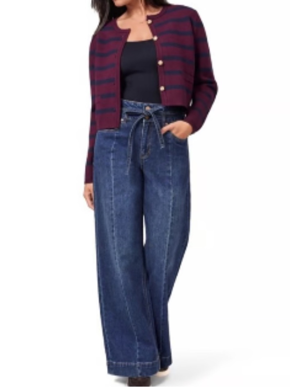 Scotch & Soda Amsterdam Wide-Leg Jeans in Two Bridges Wash